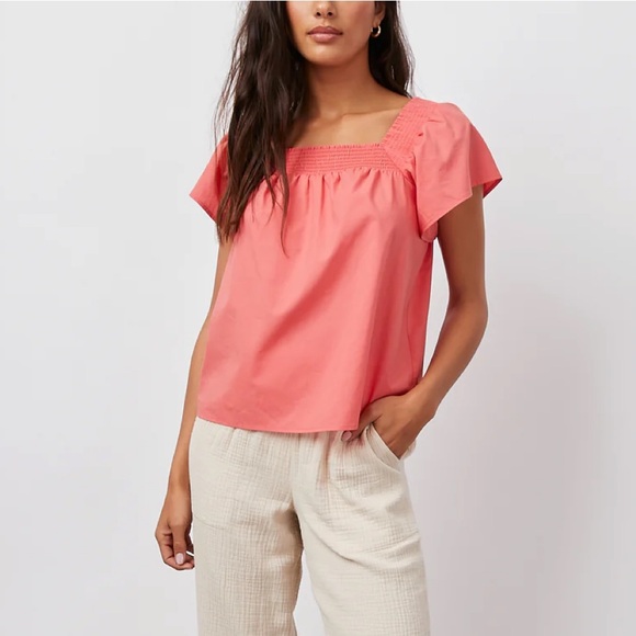 Rails Sonora Spiced Coral Top Size Large - Picture 1 of 7